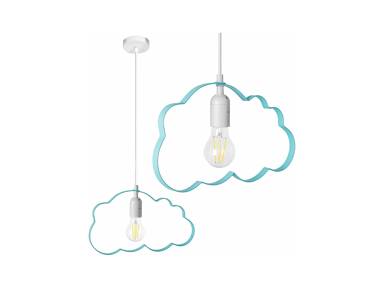 Lampe Suspendue Toolight Lh2077-1 Blue