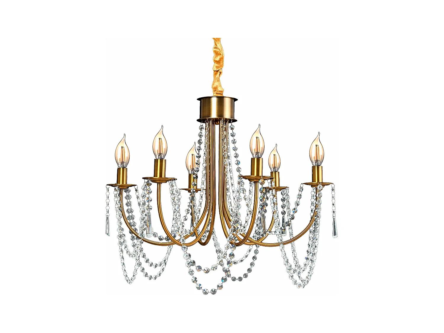 Lampe Suspendue Toolight App765-6Cp Gold