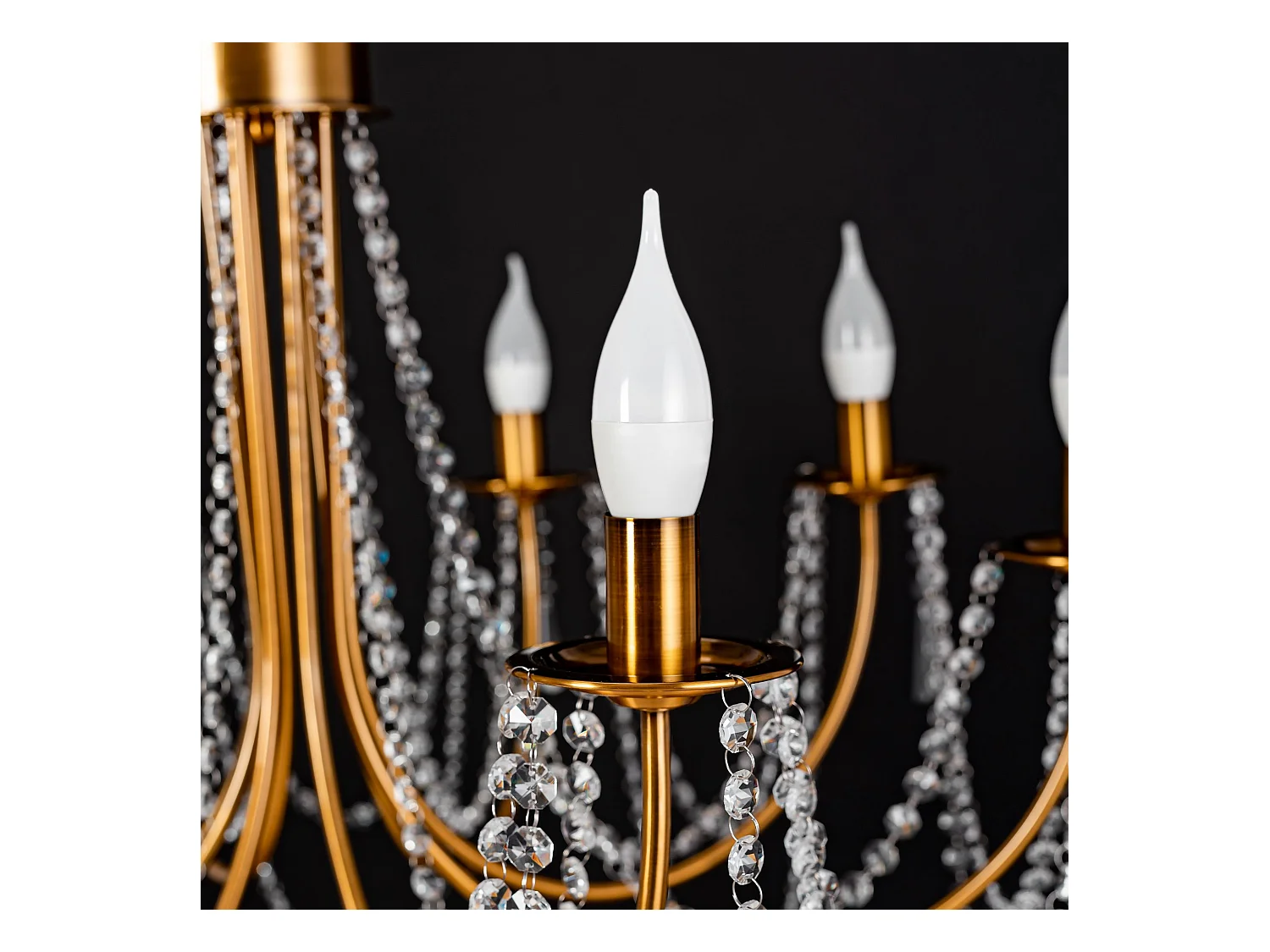 Lampe Suspendue Toolight App765-6Cp Gold