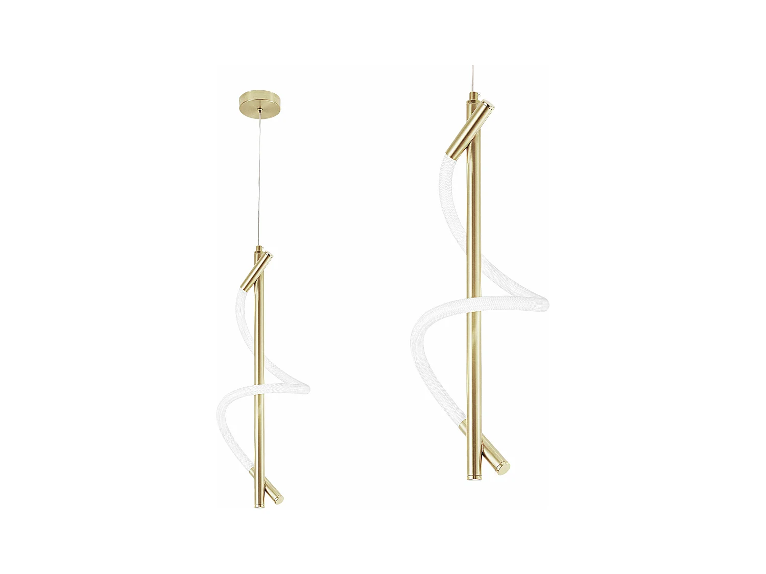 Lampe Suspendue Toolight Led G015-Cp Gold