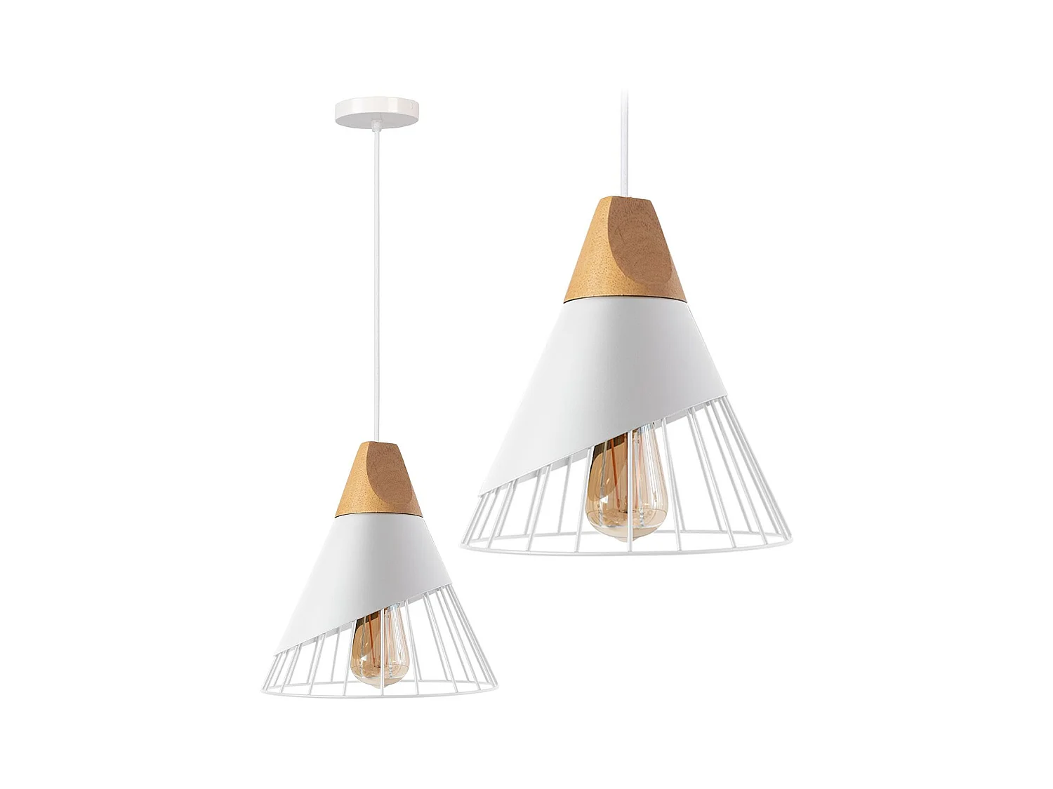 Lampe Suspendue Toolight App226-1Cp White