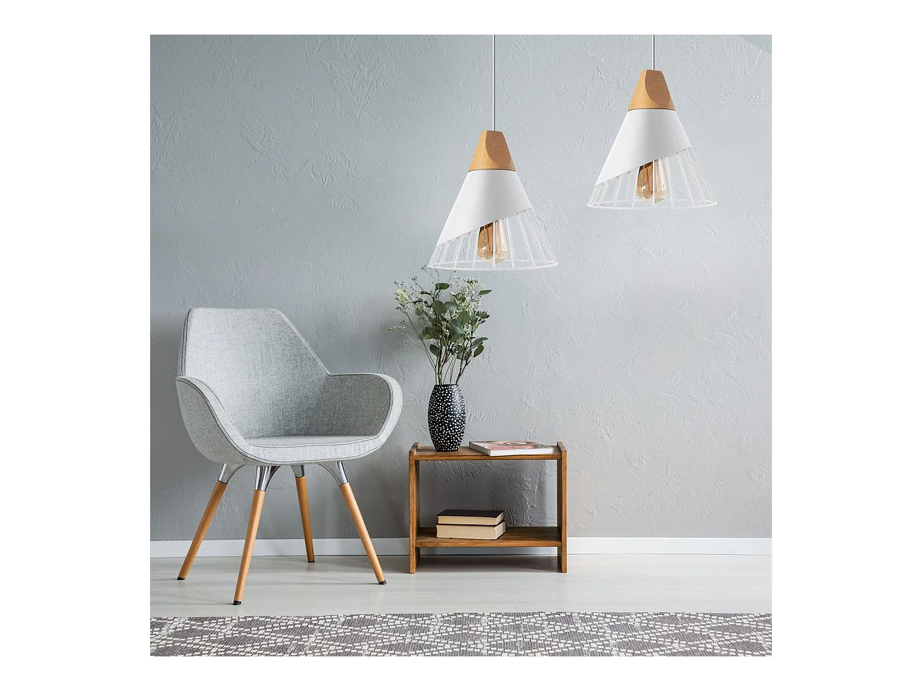 Lampe Suspendue Toolight App226-1Cp White