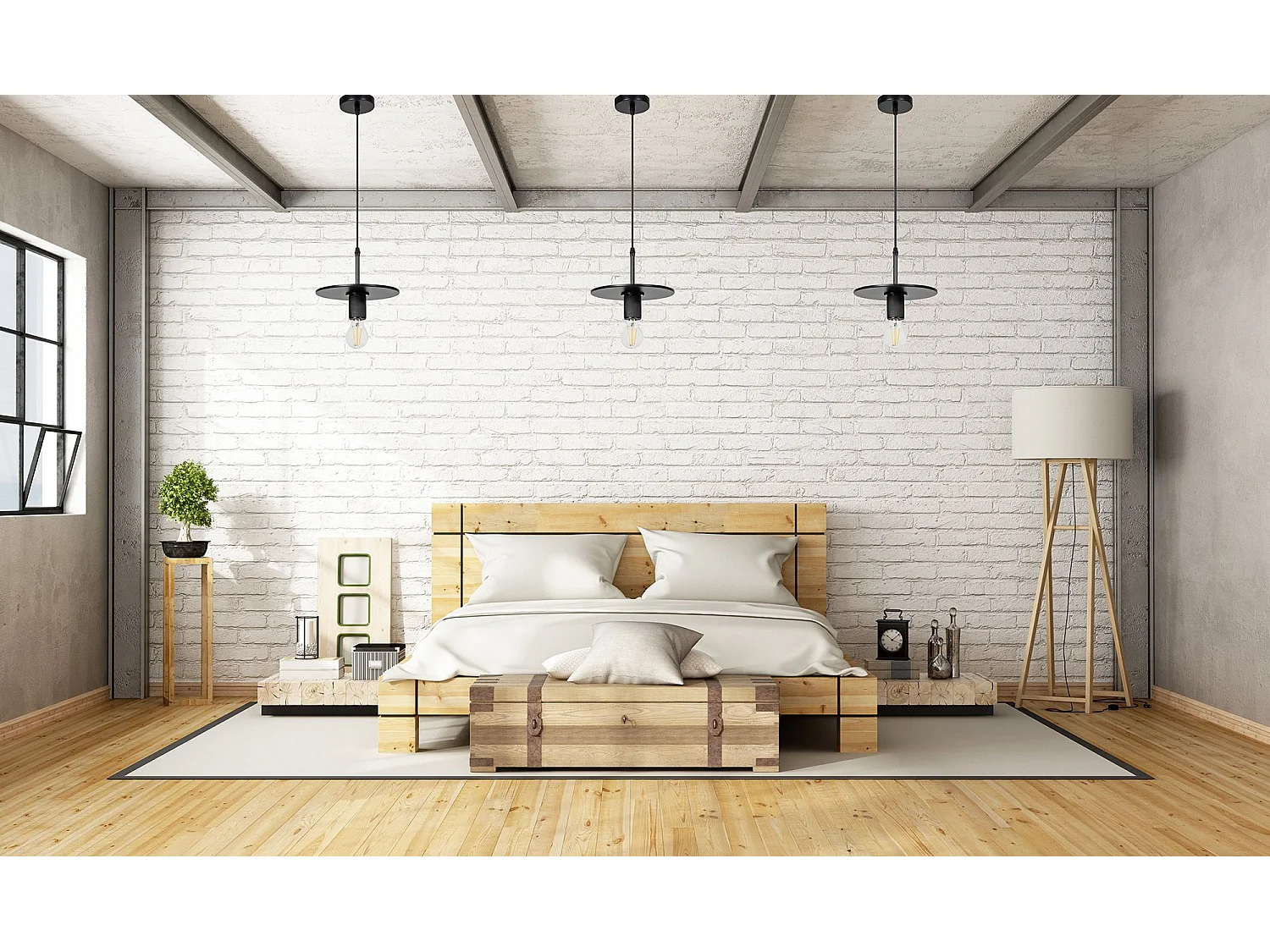 Lampe Suspendue Toolight App1180-1Cp Black