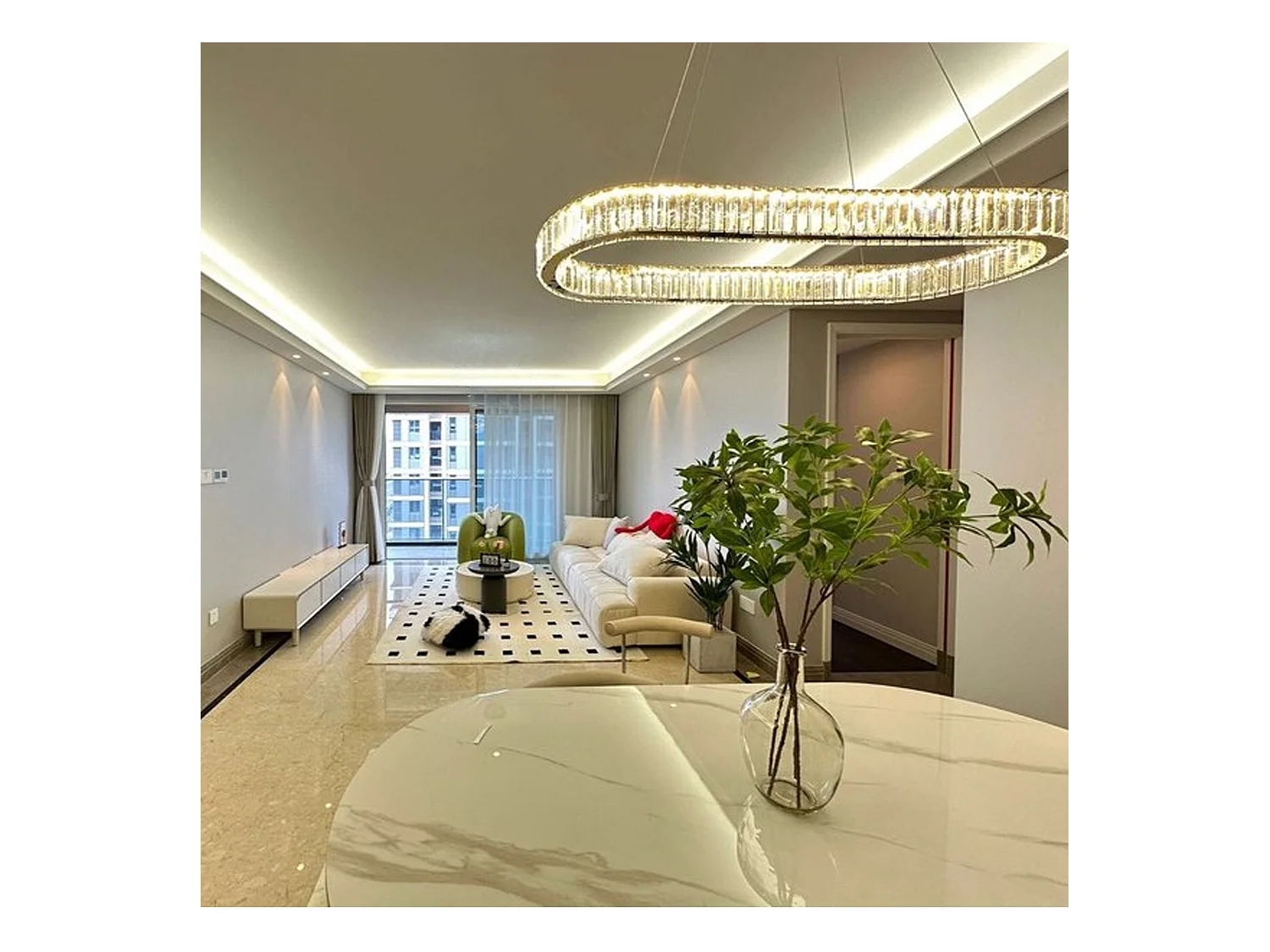 Lampe Suspendue Toolight Led App1508-Cp Brush Gold