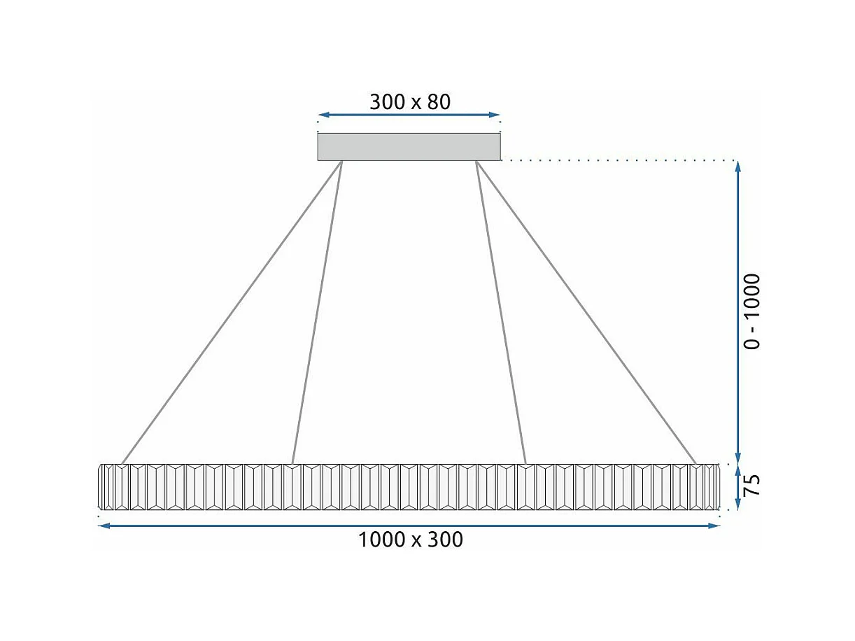 Lampe Suspendue Toolight Led App1508-Cp Brush Gold