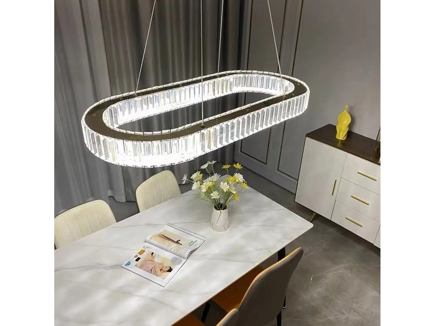 Lampe Suspendue Toolight Led App1508-Cp Brush Gold