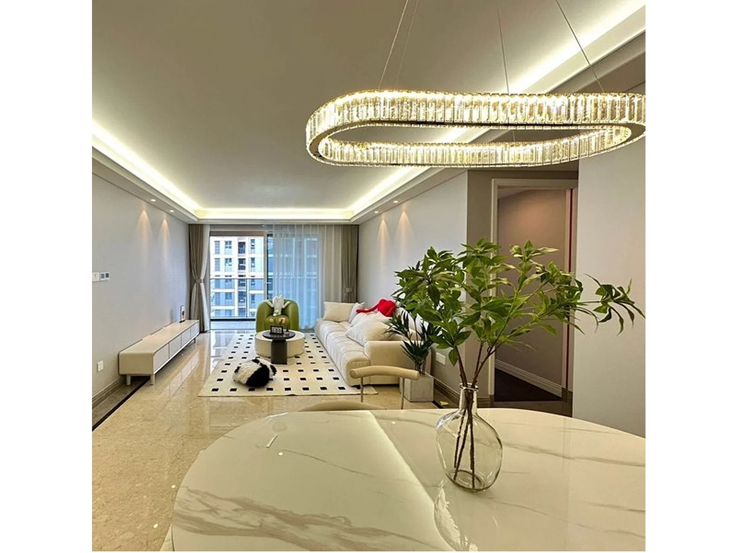 Lampe Suspendue Toolight Led App1508-Cp Brush Gold