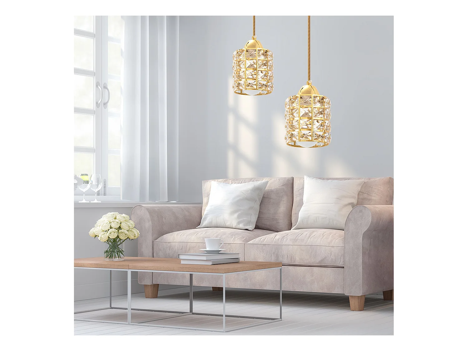 Hanglamp Toolight App724-1Cp Gold
