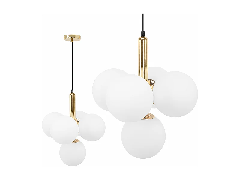 Hanglamp Toolight App1574-5Cp Gold White
