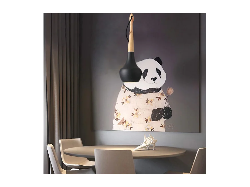 Lampe Suspendue Toolight App936-1Cp Long Black