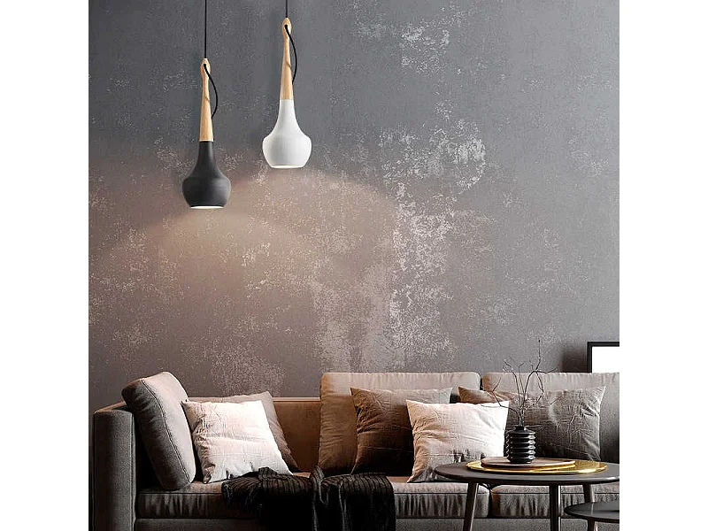 Lampe Suspendue Toolight App936-1Cp Long Black