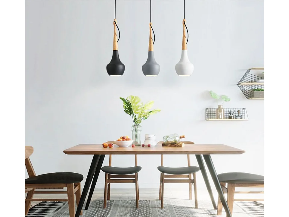 Lampe Suspendue Toolight App936-1Cp Long Black