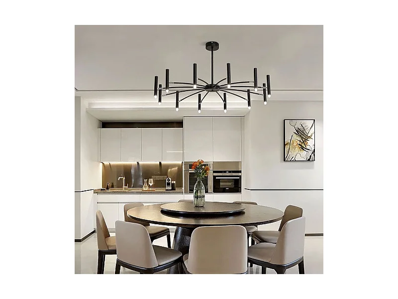 Lampe Suspendue Toolight App1196-15Cp Black