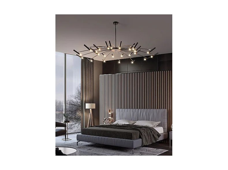 Lampe Suspendue Toolight App1196-15Cp Black