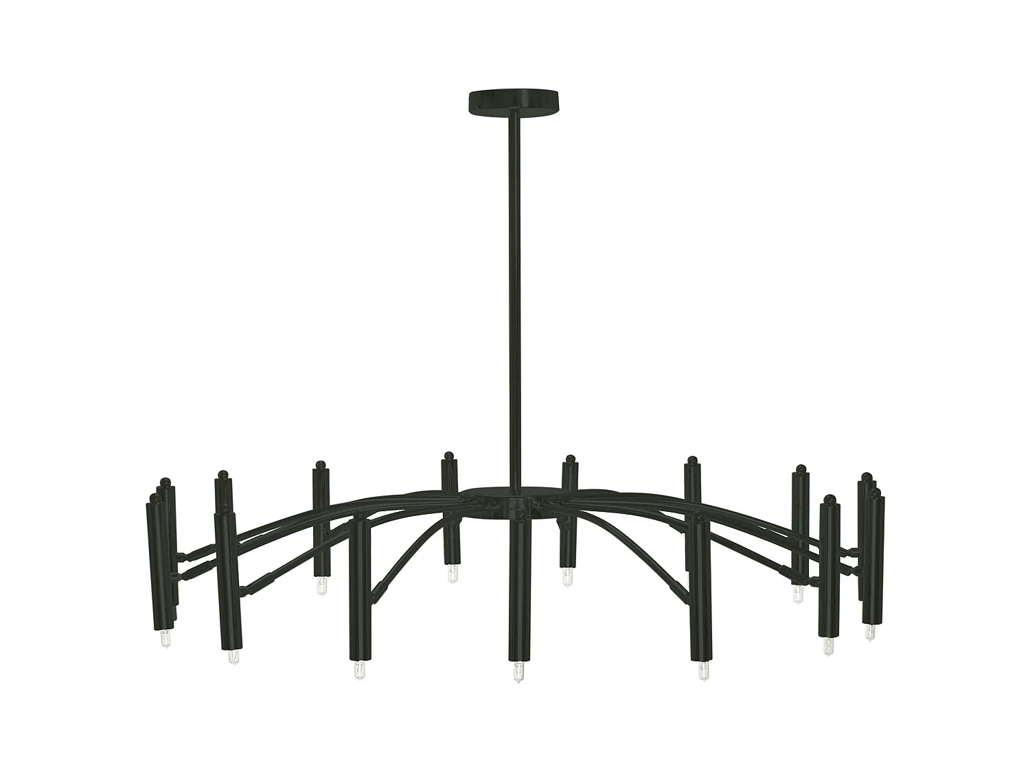 Lampe Suspendue Toolight App1196-15Cp Black