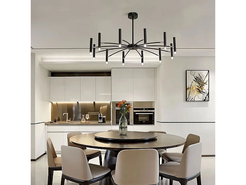 Lámpara Toolight App1196-15Cp Black