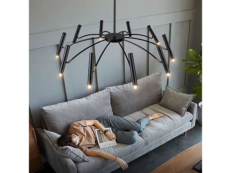 Lámpara Toolight App1196-15Cp Black