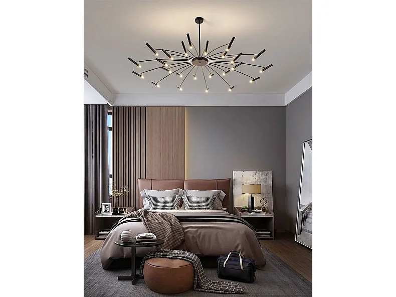 Lámpara Toolight App1196-15Cp Black