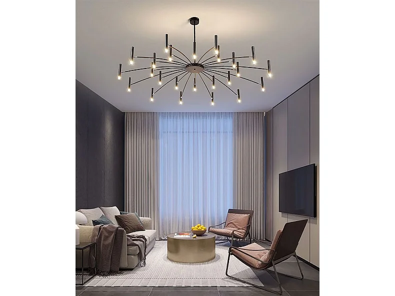 Lámpara Toolight App1196-15Cp Black