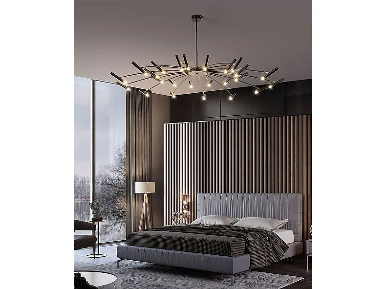 Lámpara Toolight App1196-15Cp Black