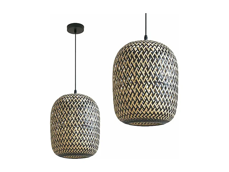 Lampe Suspendue Toolight App1542-1Cp Boho Black