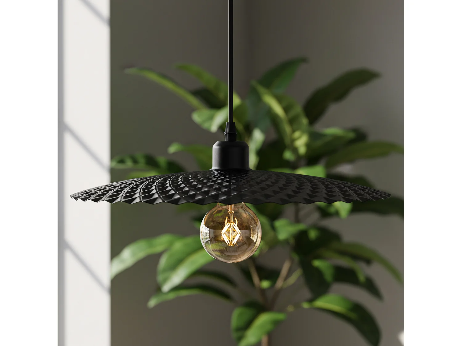Lampe Suspendue Toolight App1289-1Cp Black