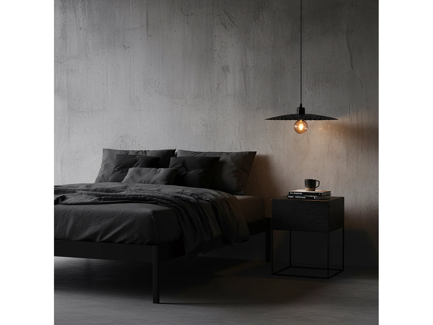Lampe Suspendue Toolight App1289-1Cp Black