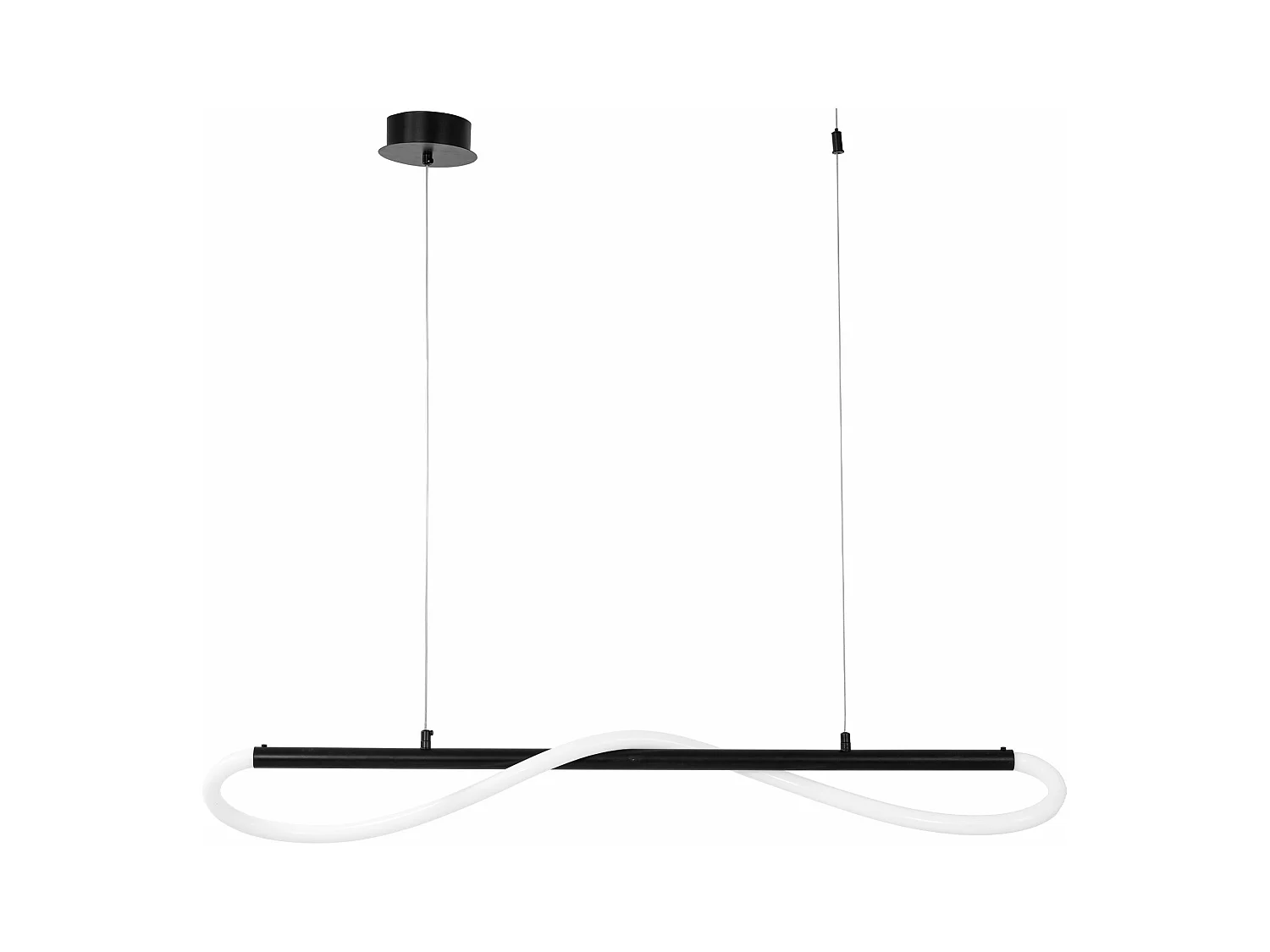 Lampe Suspendue Toolight Led App853-Cp Long Black