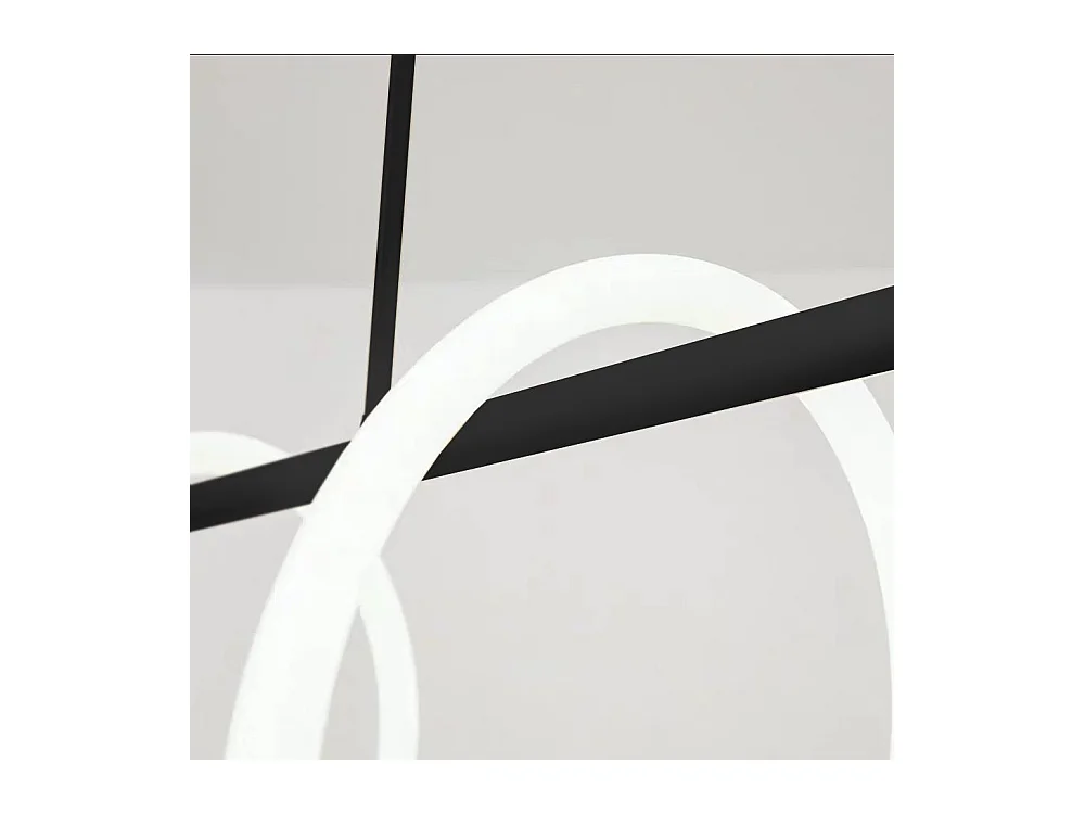 Lampe Suspendue Toolight Led App853-Cp Long Black