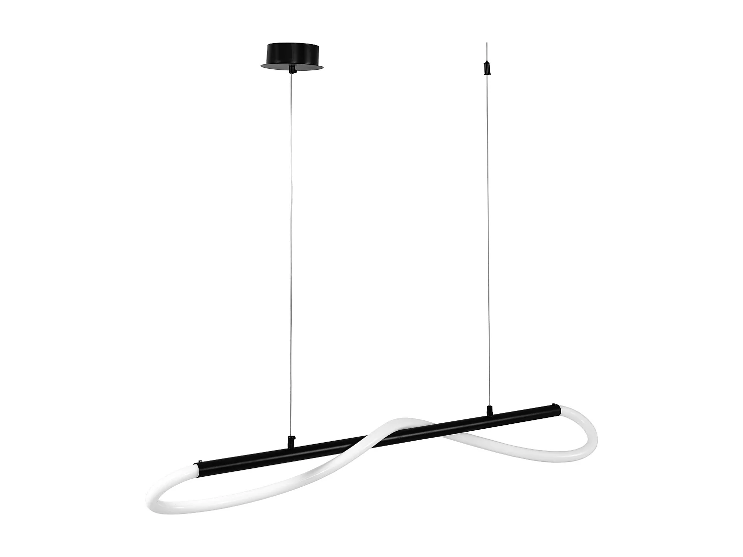 Lampe Suspendue Toolight Led App853-Cp Long Black