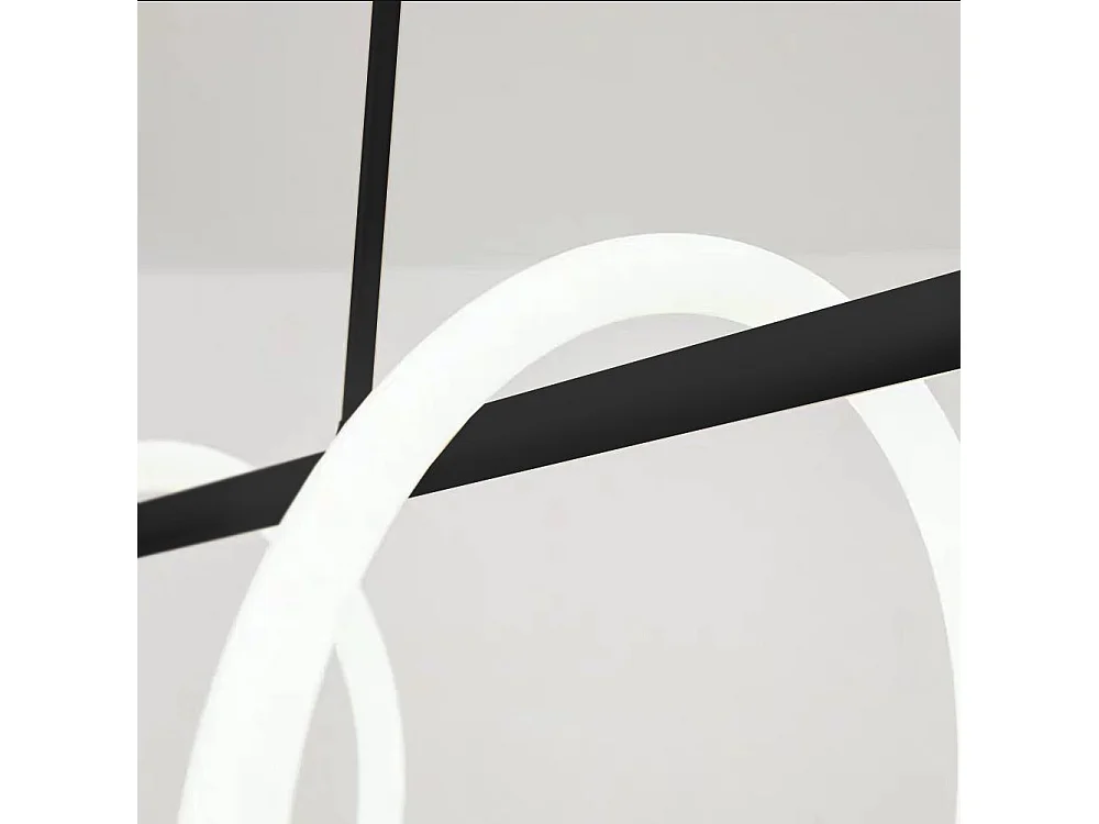 Lampe Suspendue Toolight Led App853-Cp Long Black