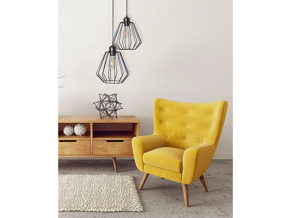 Lampe Suspendue Toolight 392196 Loft Black