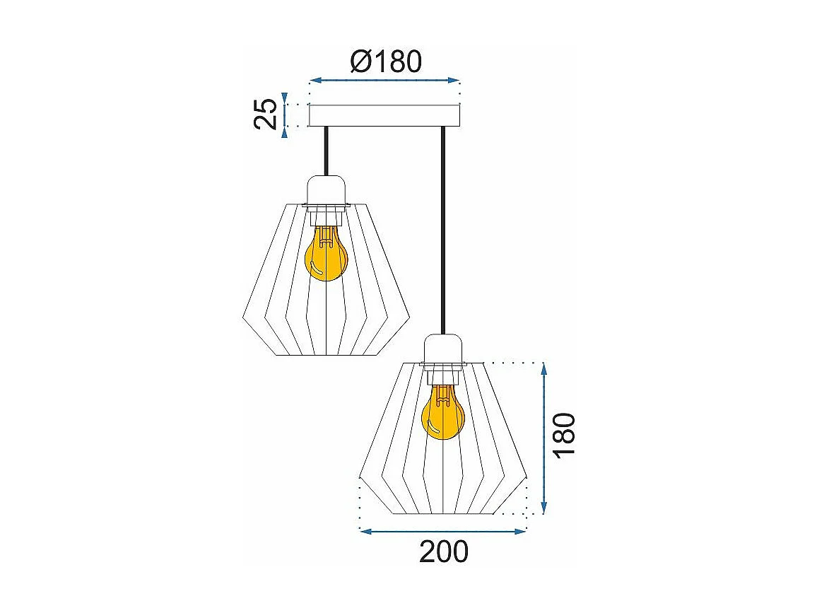 Lampe Suspendue Toolight 392196 Loft Black