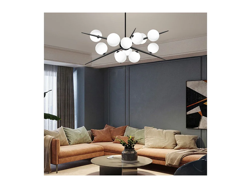 Lampe Suspendue Toolight App999-12Cp Black