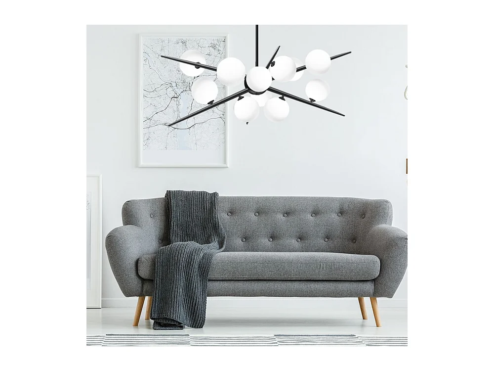 Lampe Suspendue Toolight App999-12Cp Black