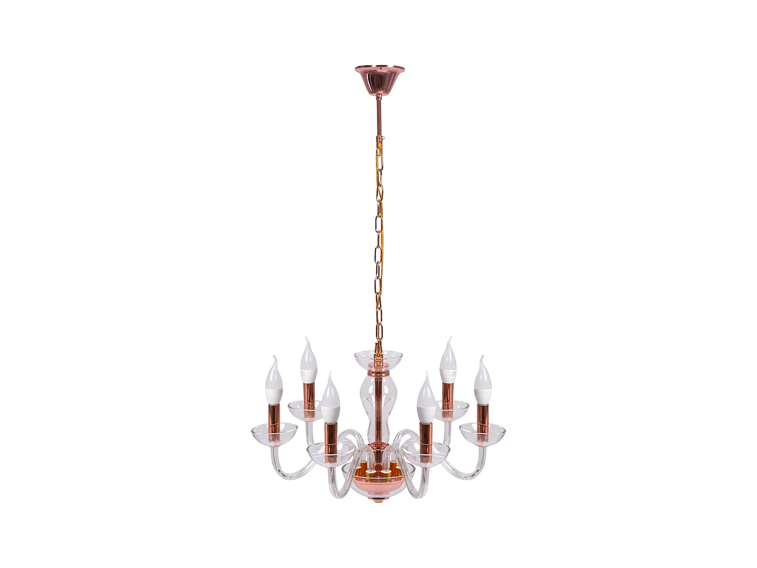 Hanglamp Toolight App1081-6Cp Rose Gold