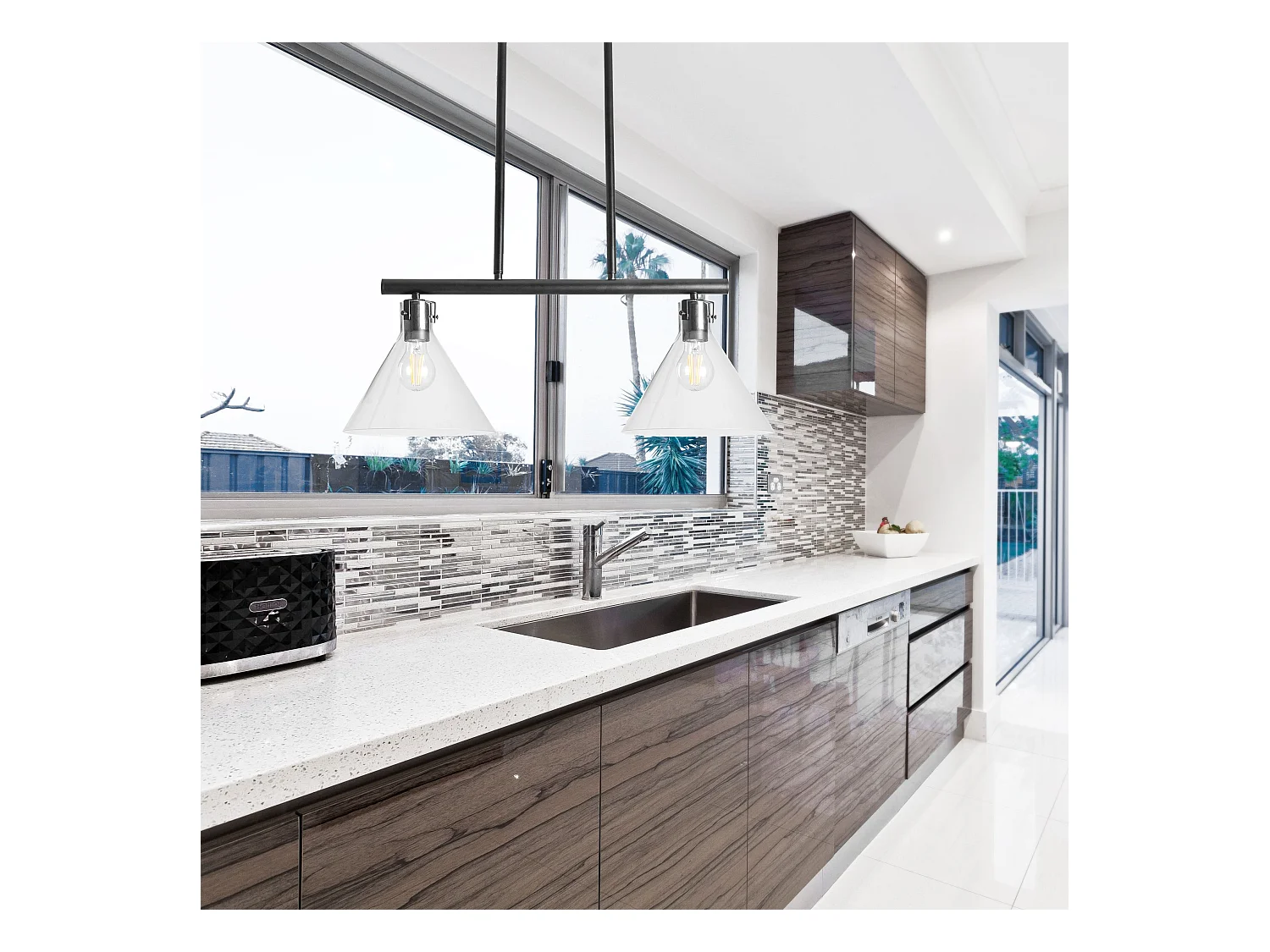 Lampe Suspendue Toolight App317-2Cp Black