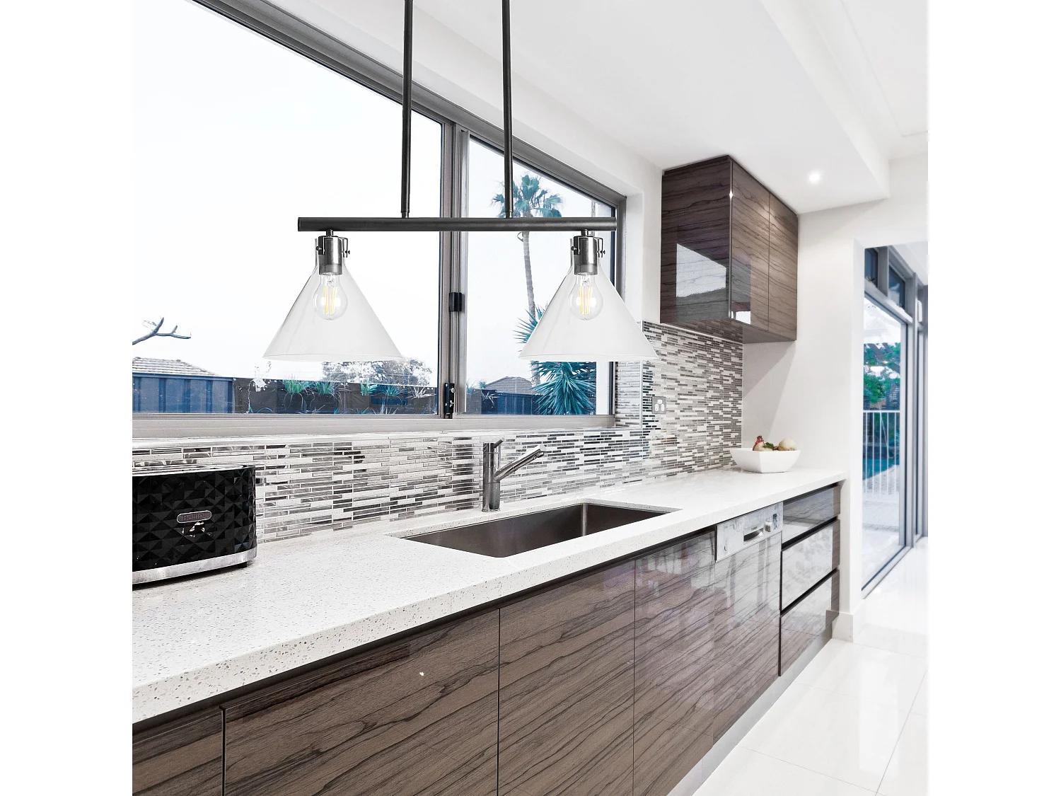 Lampe Suspendue Toolight App317-2Cp Black