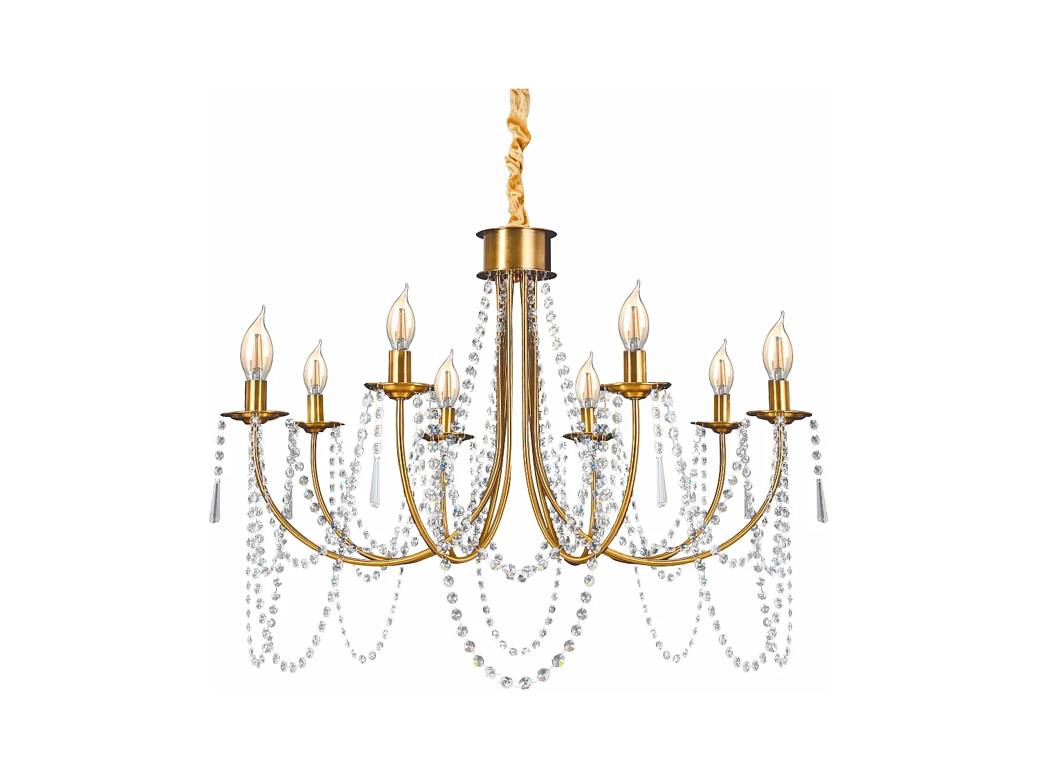 Hanglamp Toolight App766-8Cp Gold