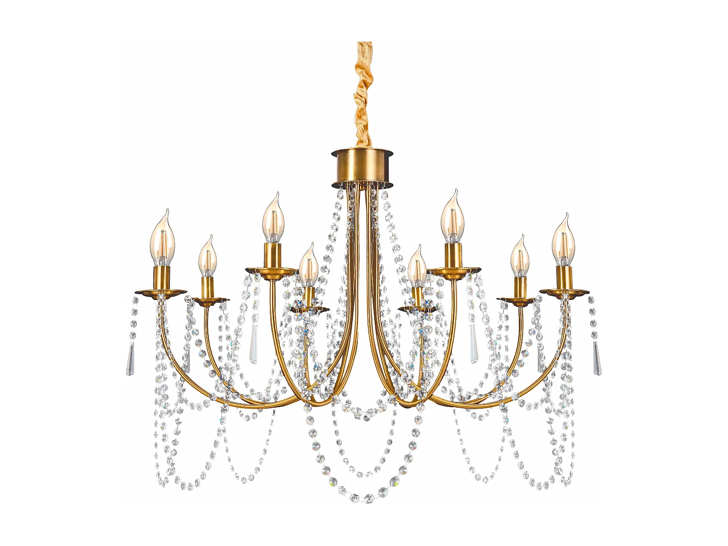 Lampe Suspendue Toolight App766-8Cp Gold