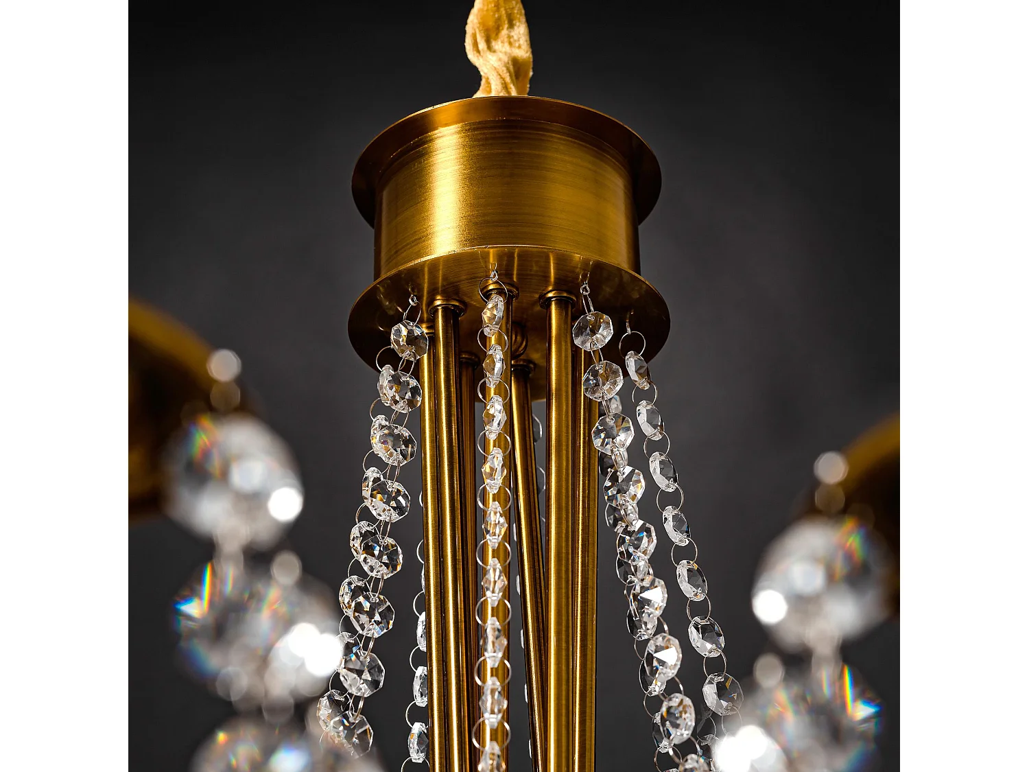 Lampe Suspendue Toolight App766-8Cp Gold