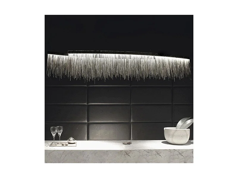 Hanglamp Toolight App891-Cp Chain 100Cm Grey