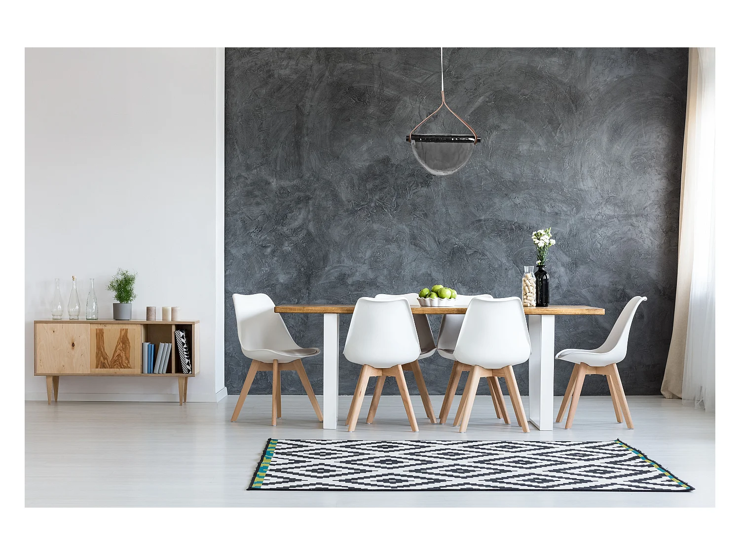 Lampe Suspendue Toolight App1076-Cp Black