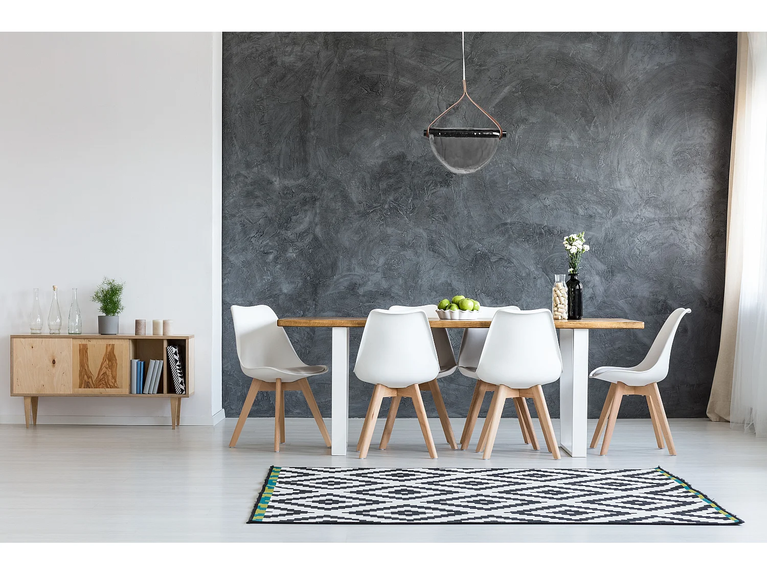 Lampe Suspendue Toolight App1076-Cp Black