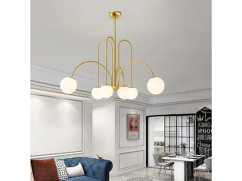 Lampe Suspendue Toolight App1584-6Cp Gold