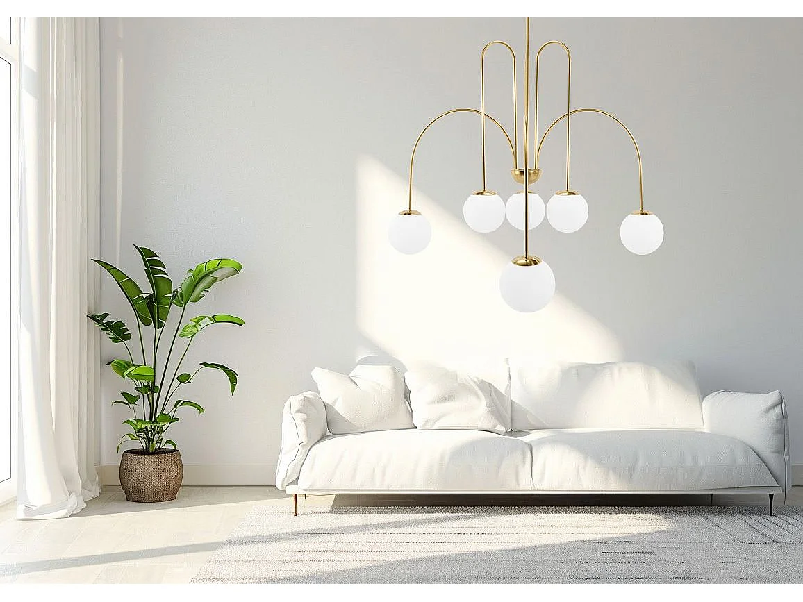 Lámpara Toolight App1584-6Cp Gold