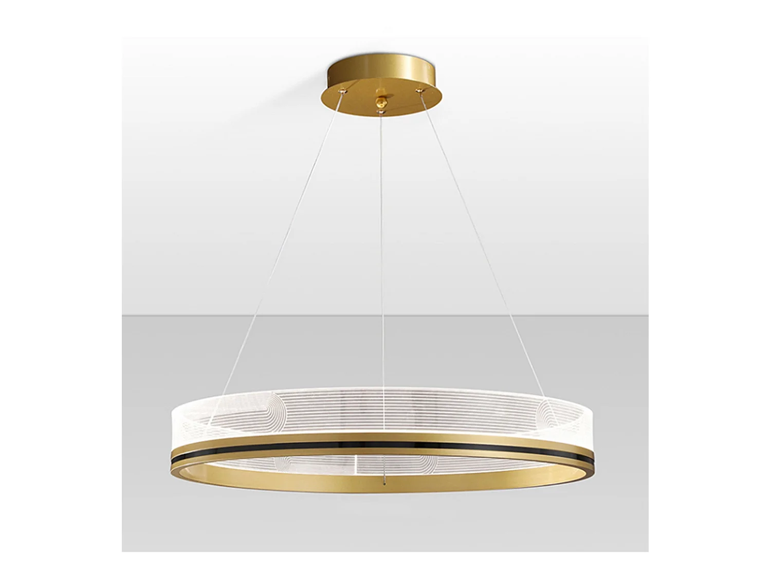 Lampe Suspendue Toolight App1189-Cp 40Cm Gold