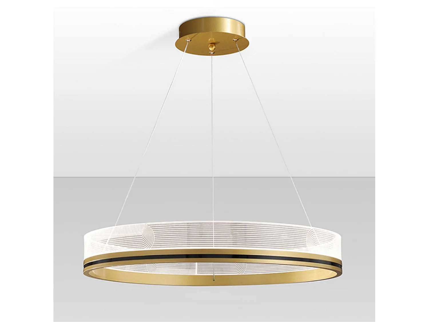 Lampe Suspendue Toolight App1189-Cp 40Cm Gold