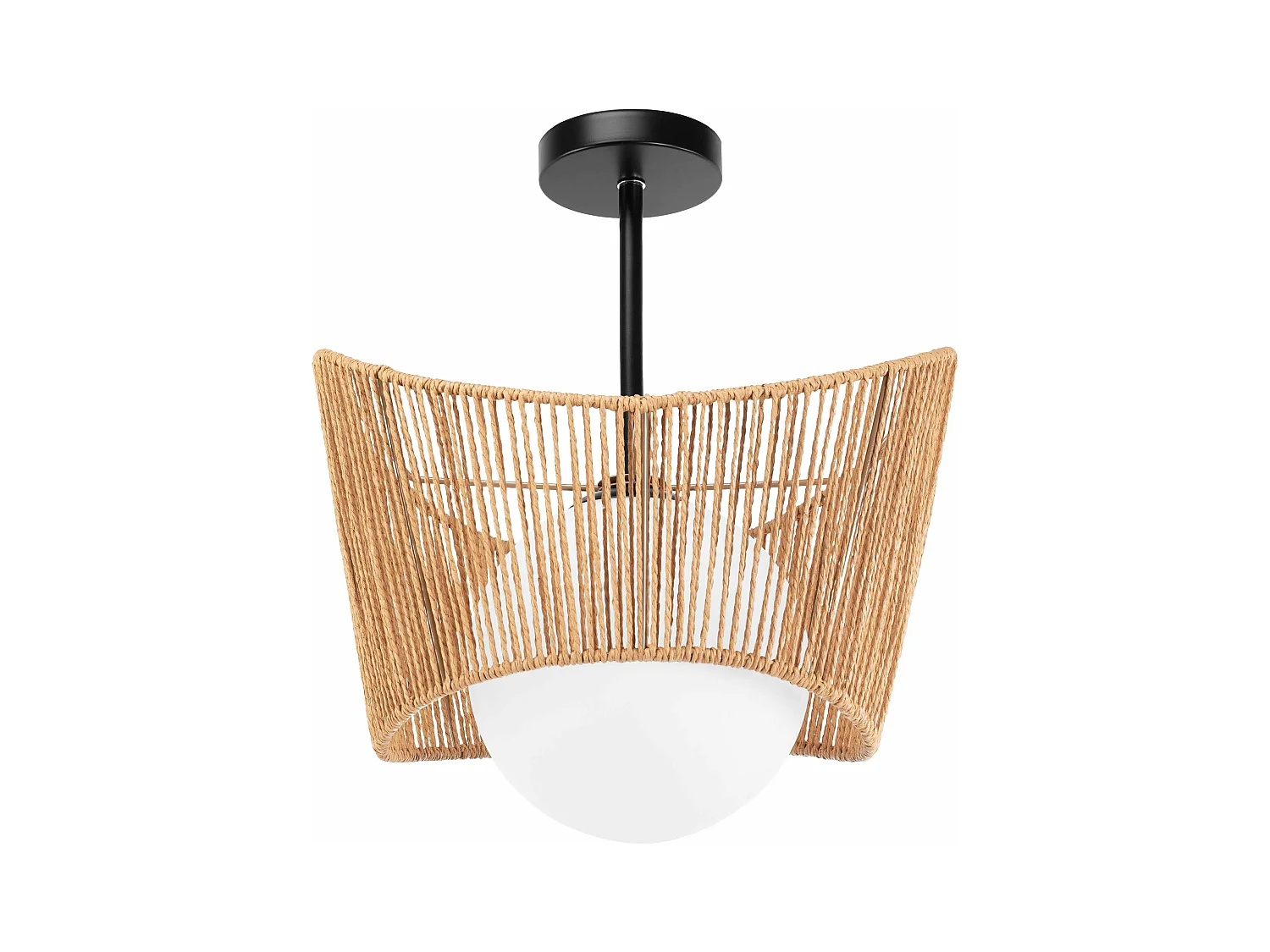 Lampe Suspendue Toolight App1589-1Cp Boho Beige