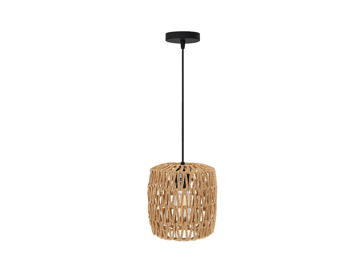 Hängelampe Toolight App1252-1Cp Boho Black